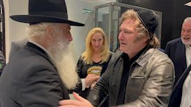 מילי והאדמו"ר, צילום: ליאור פינטו
